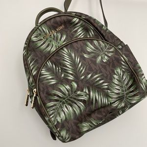 Michael Kors printed backpack